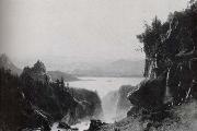 Albert Bierstadt Island Lake,Wind River Range china oil painting artist